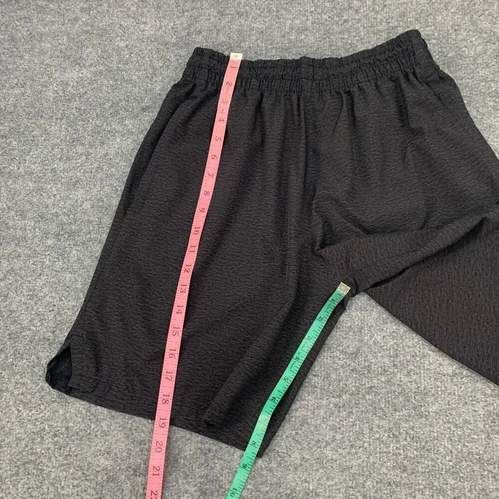Legend Shorts Mens S Small Charcoal Stretch Waist Lightweight Running Training